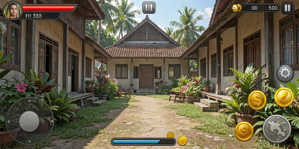 emon77 - Fitur multiplayer yang memungkinkan bersaing dengan teman.